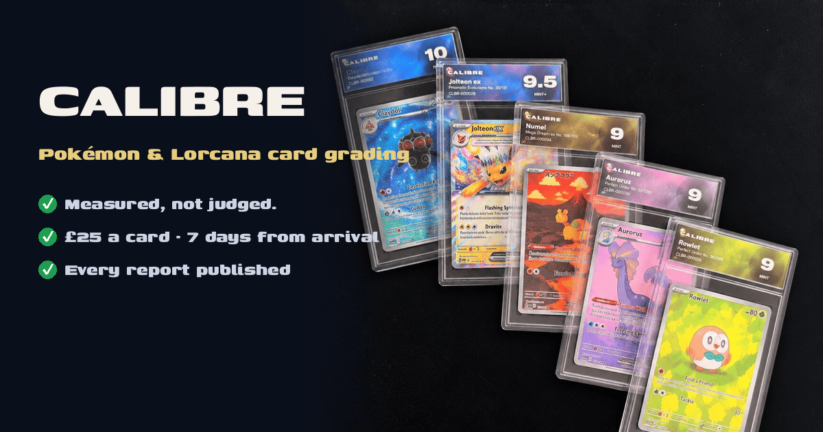 CALIBRE — The card grade you can check yourself