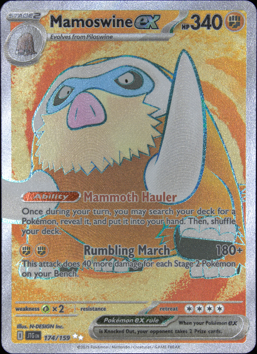 Graded card - front