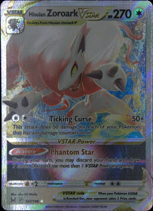 Graded card - front