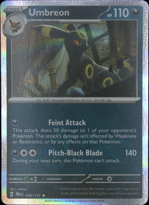 Graded card - front