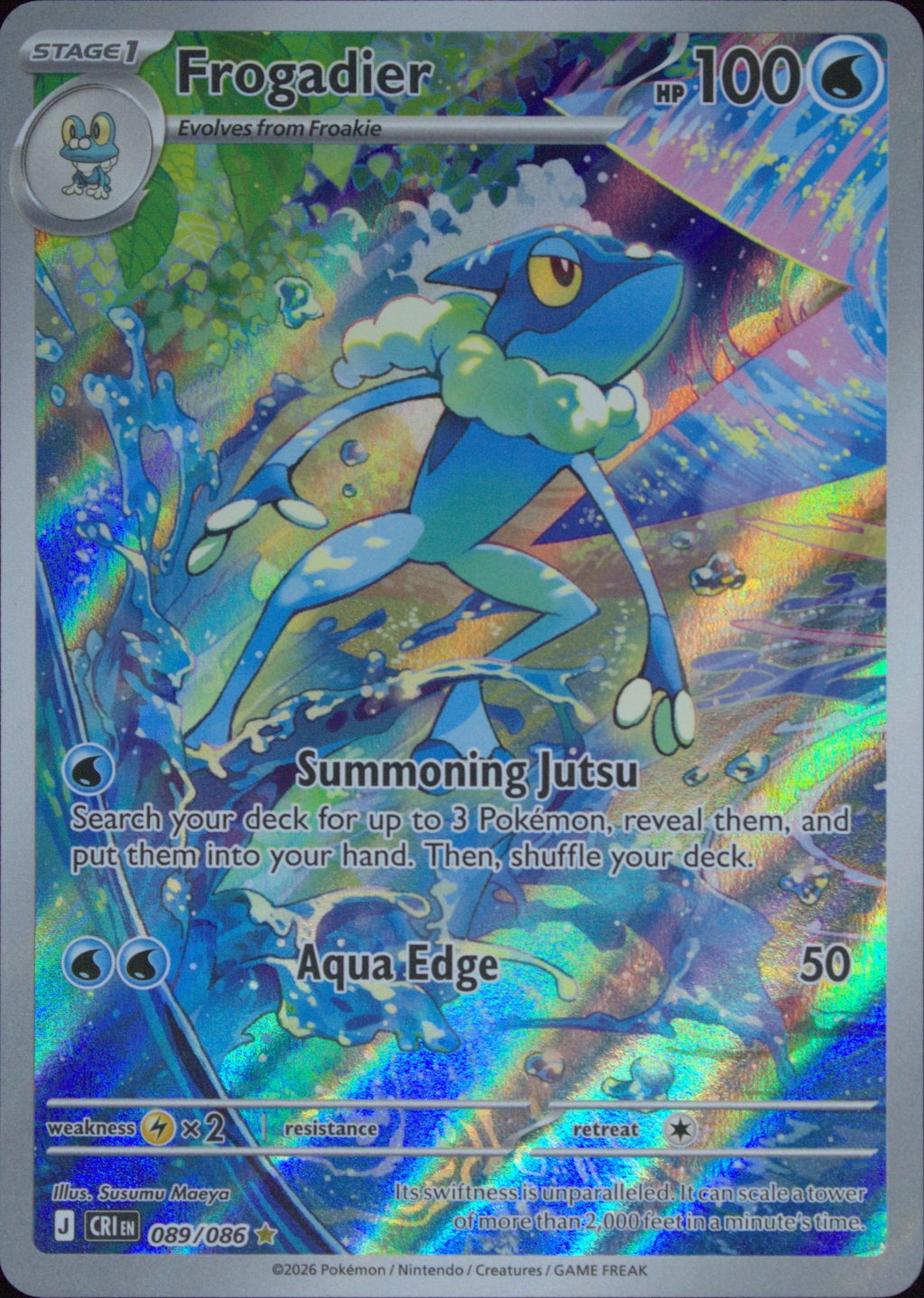 Graded card - front