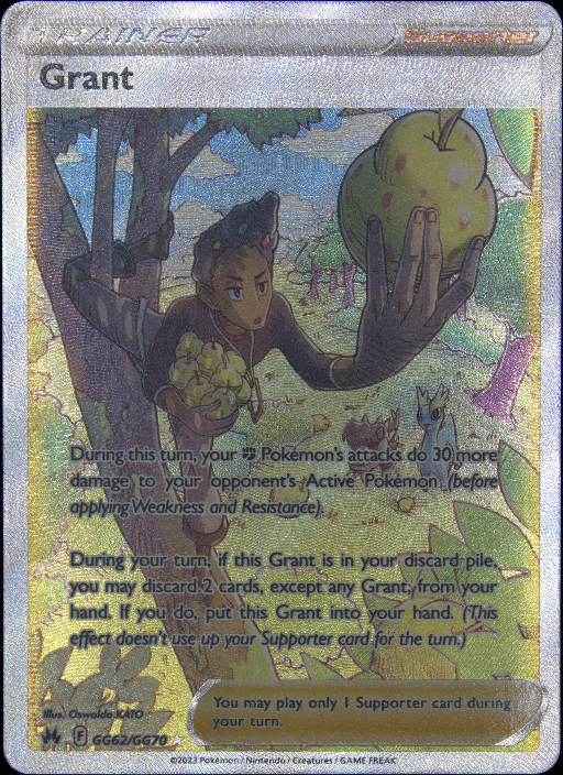 Graded card - front