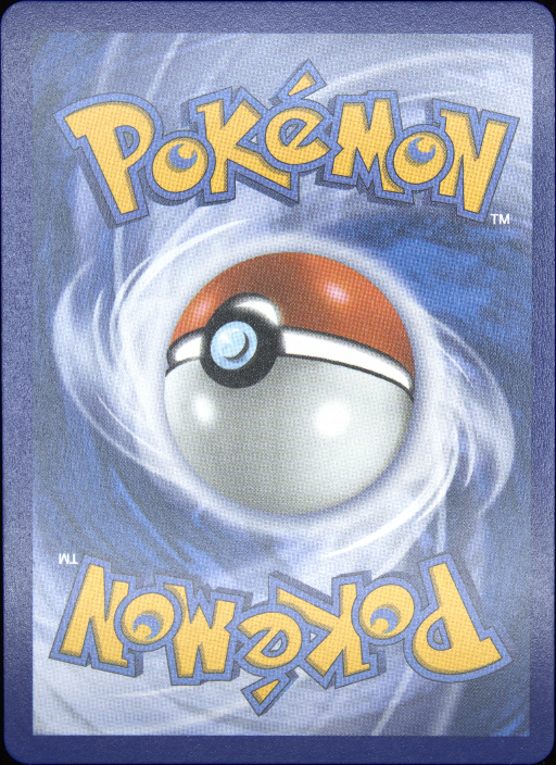 Graded card - back