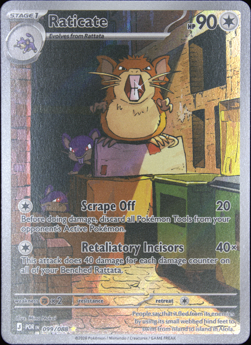 Graded card - front