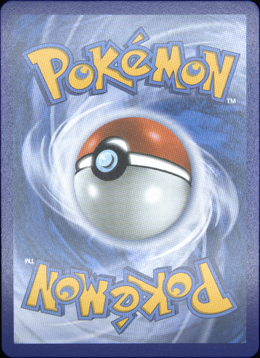 Graded card - back