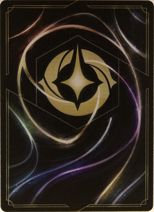 Graded card - back