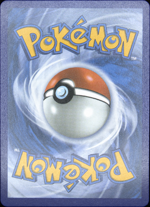 Graded card - back