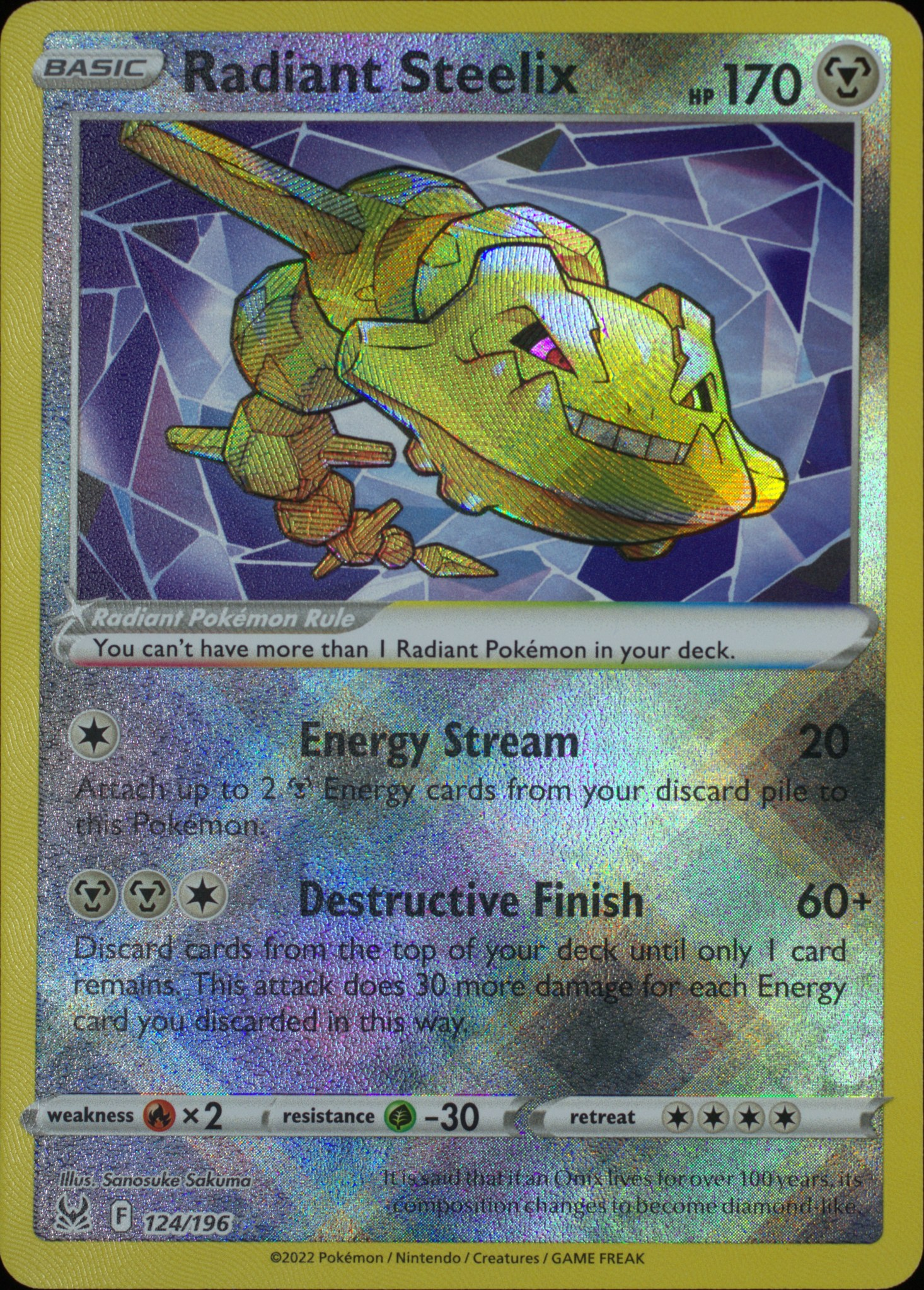 Radiant Steelix front
