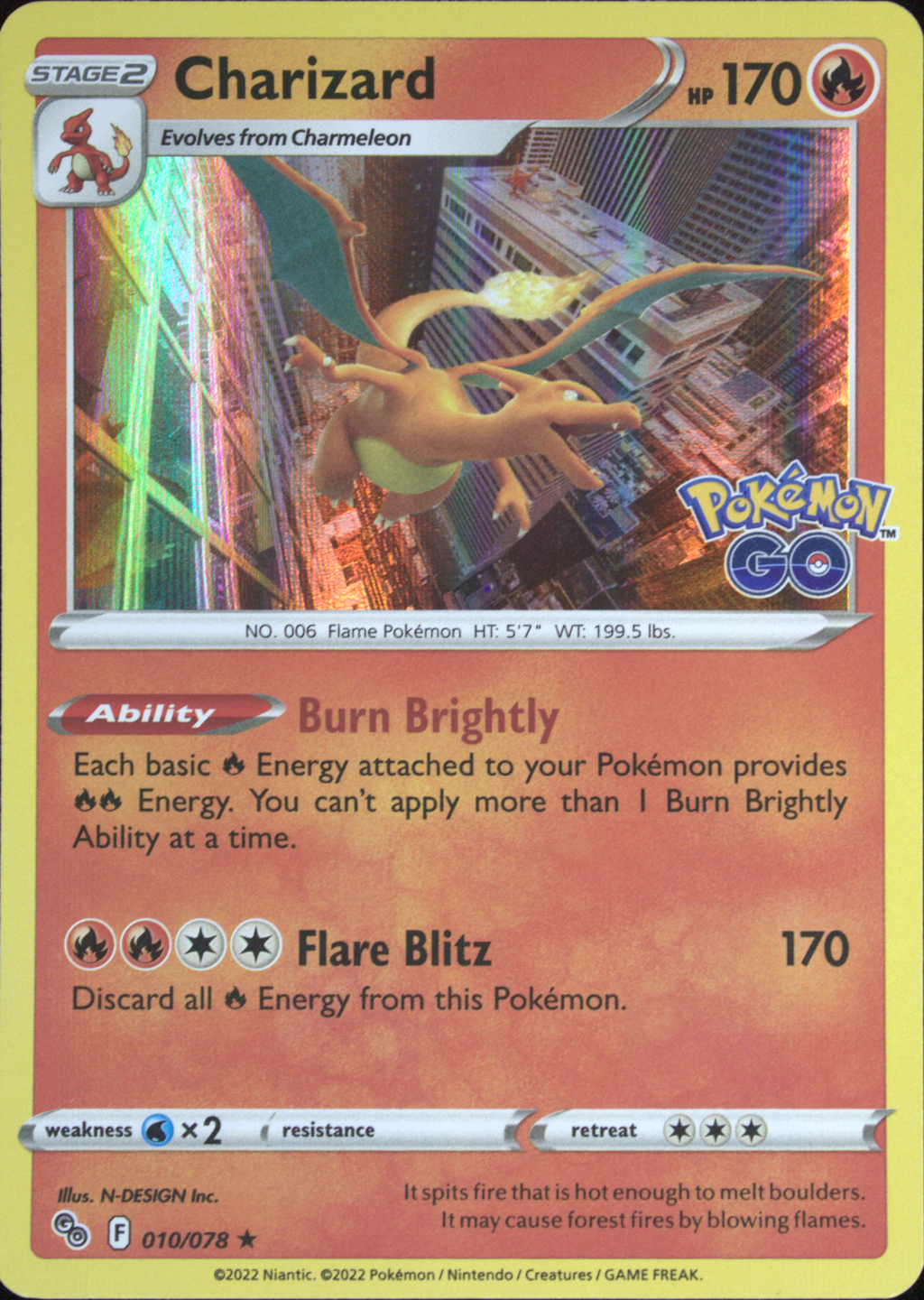 Graded card - front
