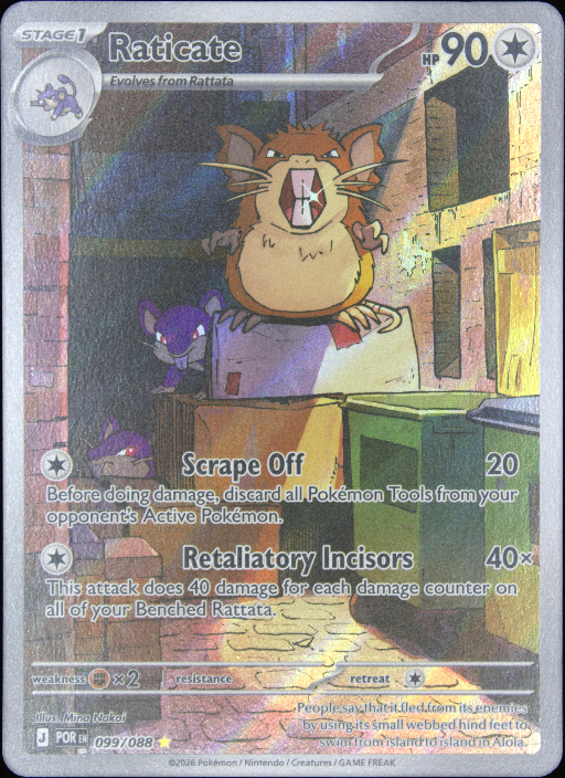 Graded card - front