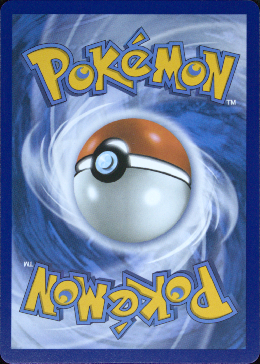 Graded card - back