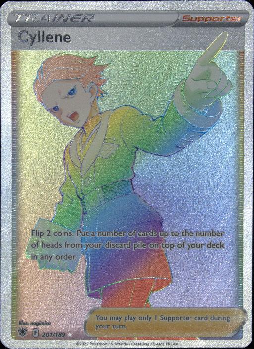 Graded card - front