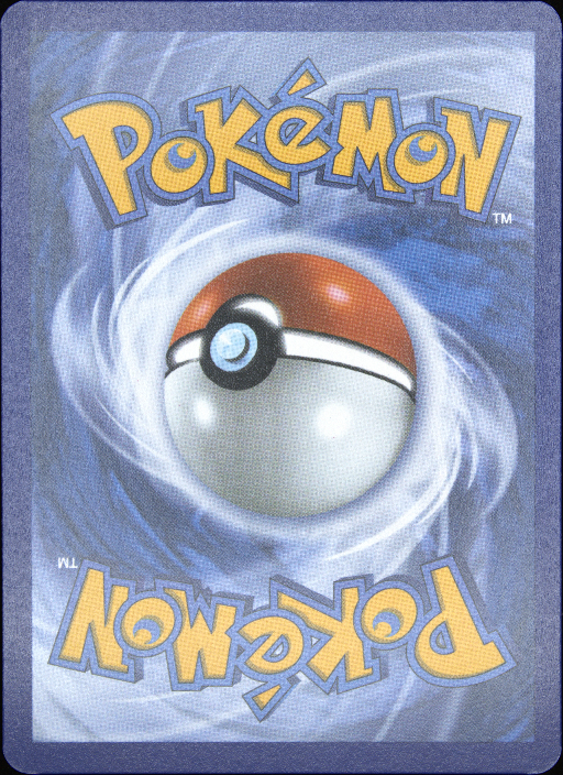 Graded card - back