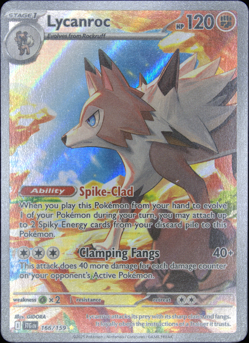 Graded card - front