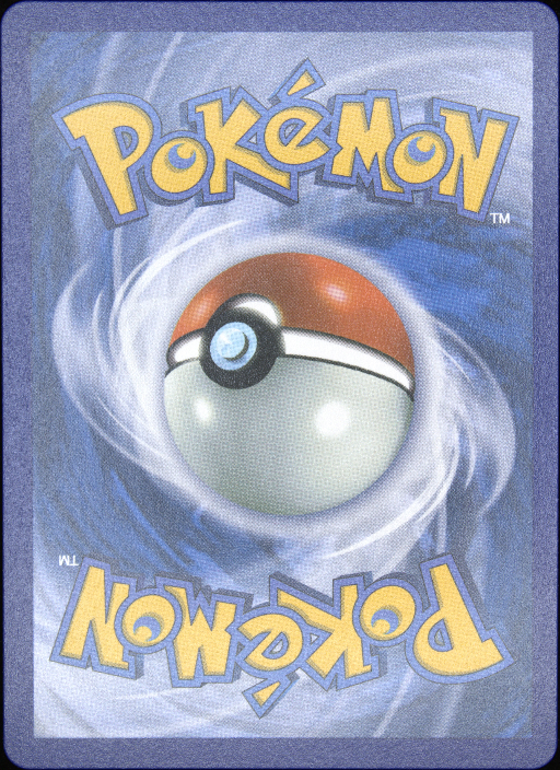Graded card - back