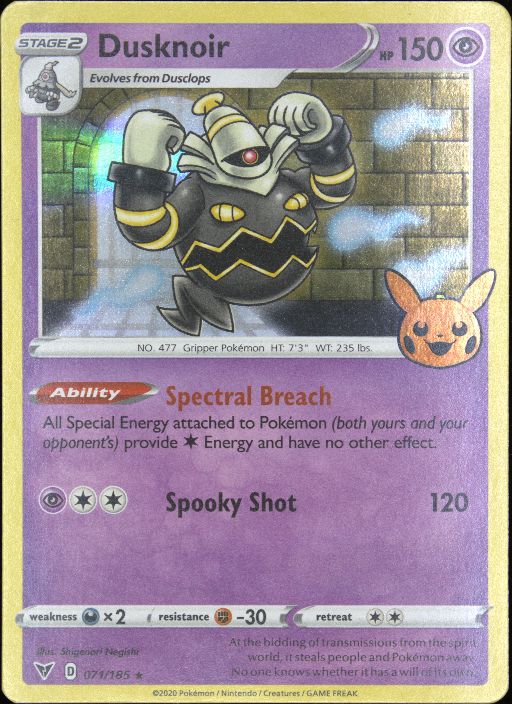 Graded card - front