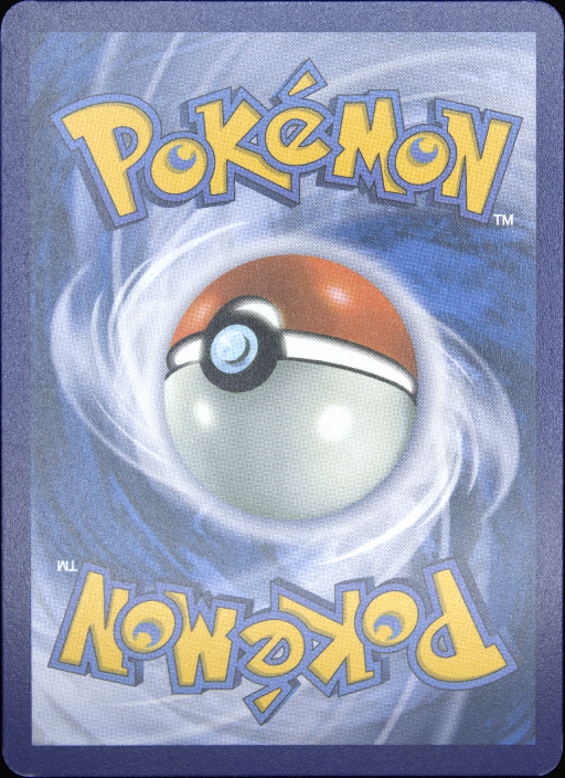 Graded card - back
