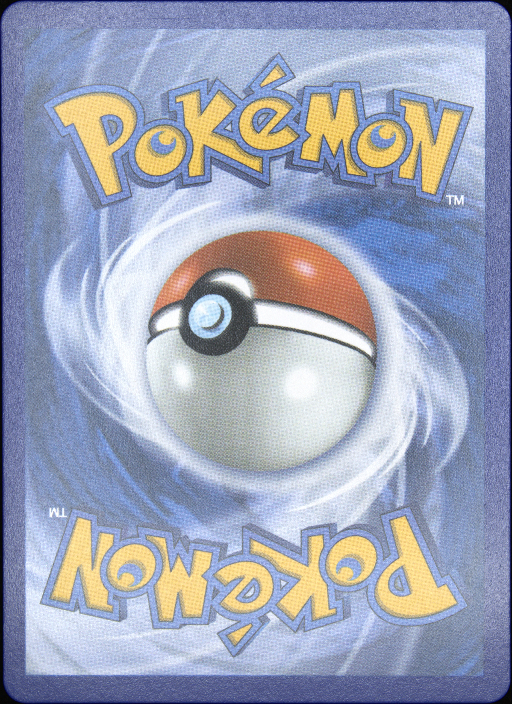Graded card - back