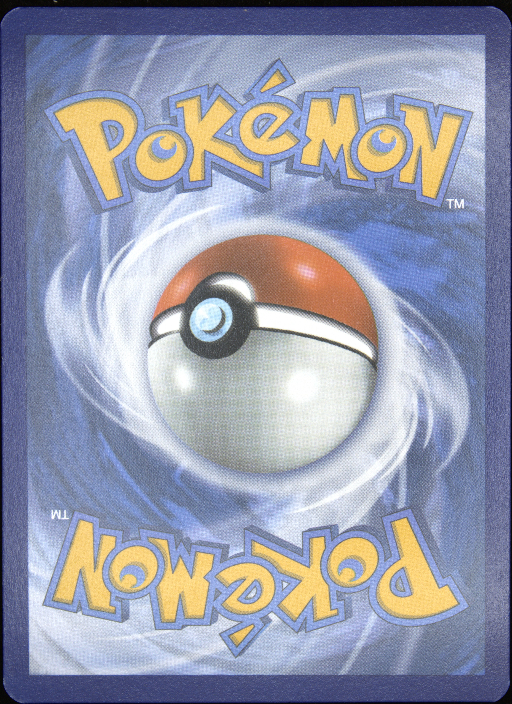 Graded card - back