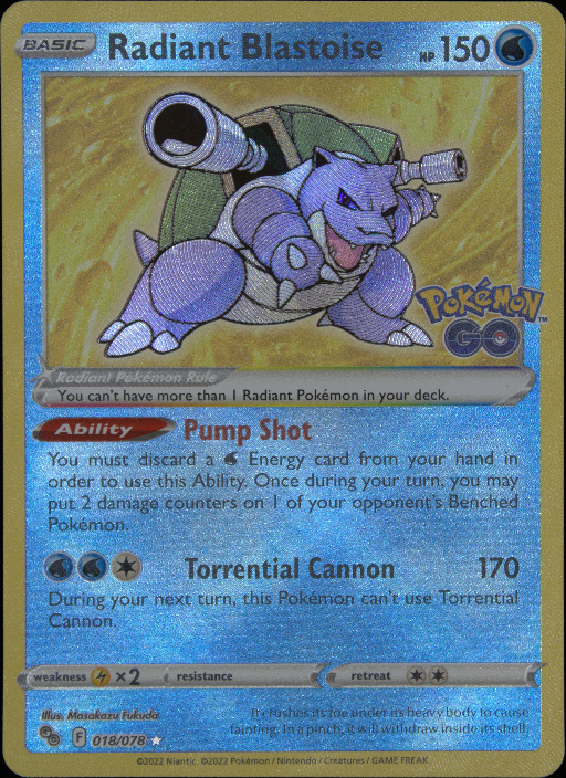 Graded card - front