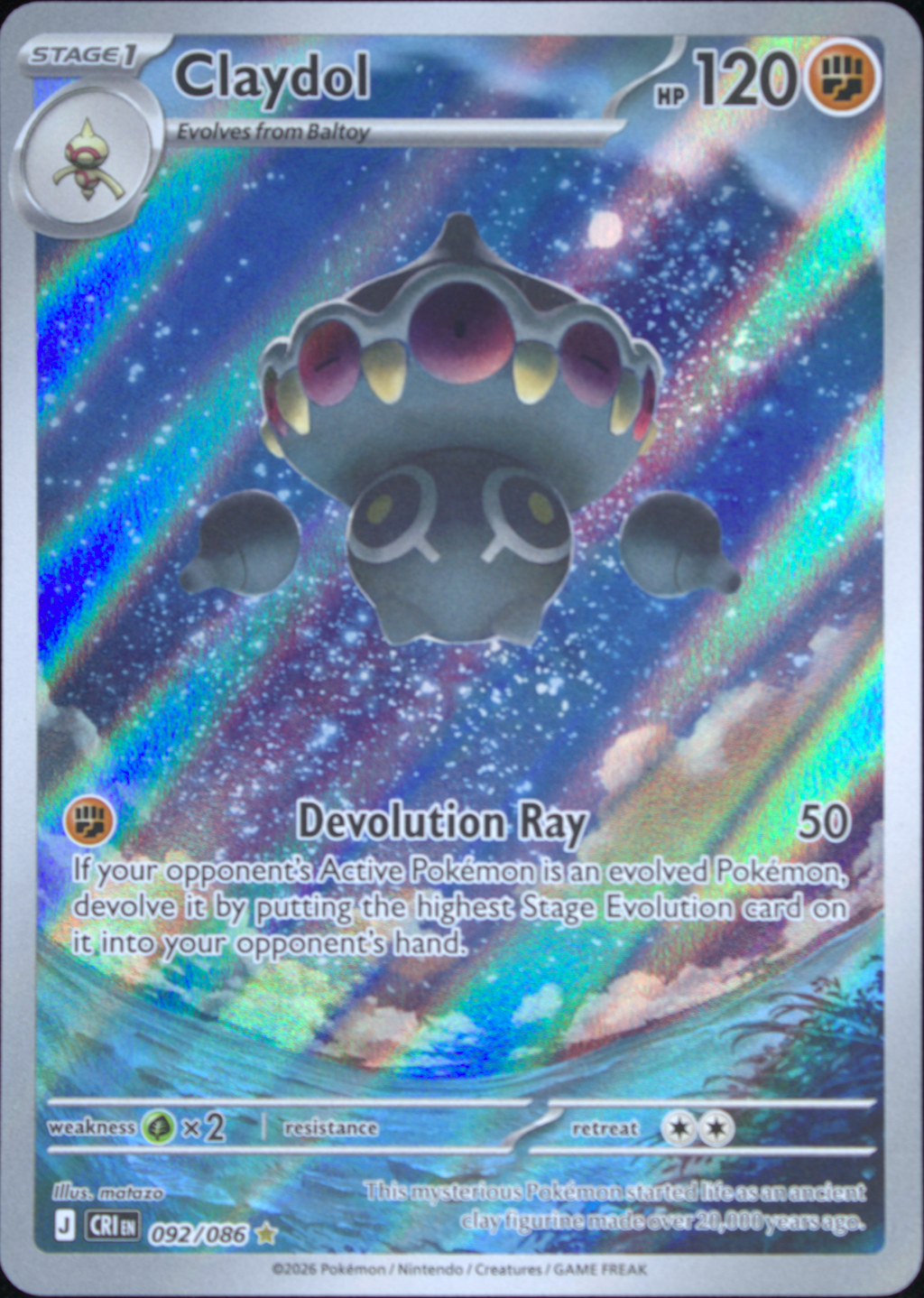 Graded card - front