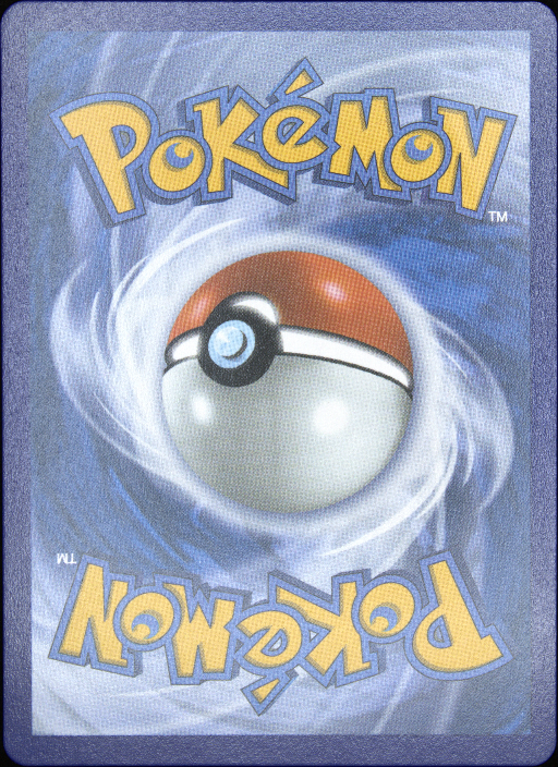 Graded card - back