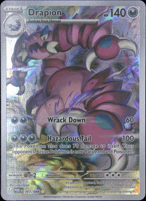 Graded card - front