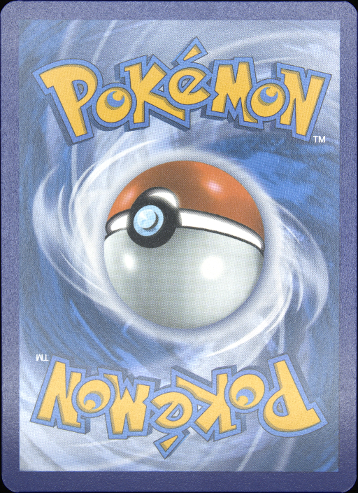 Graded card - back