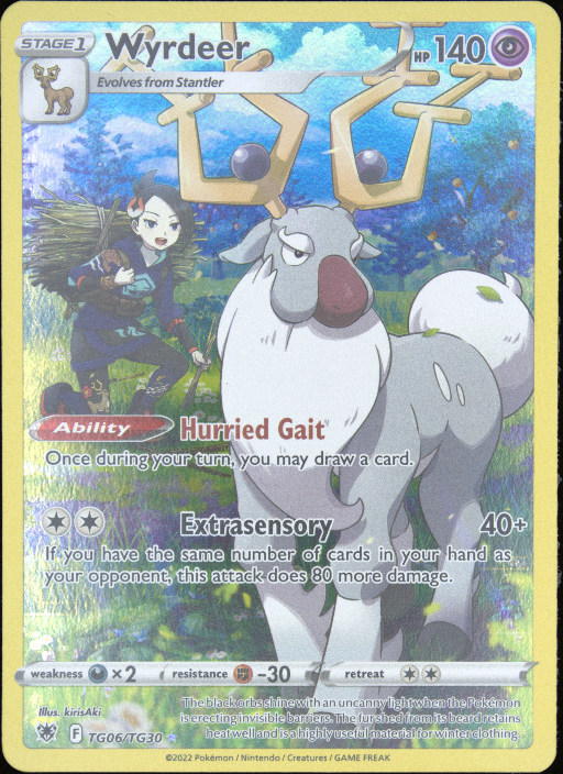 Graded card - front