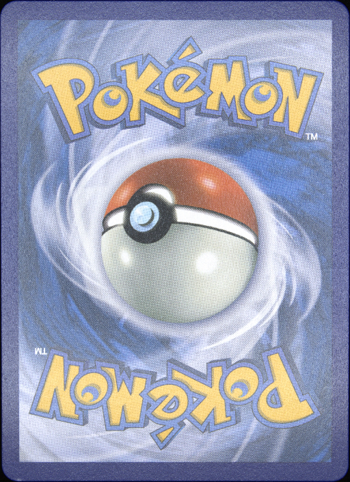Graded card - back