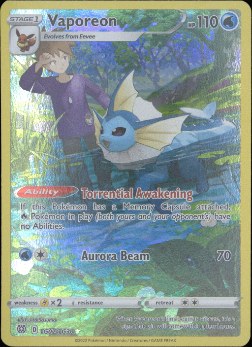 Graded card - front