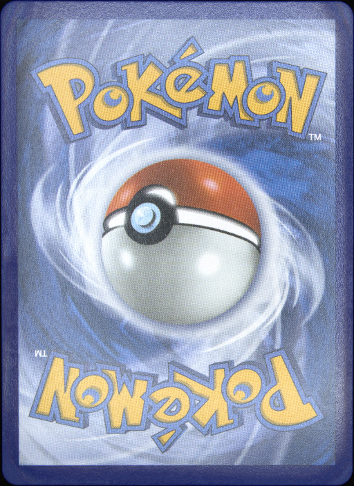 Graded card - back