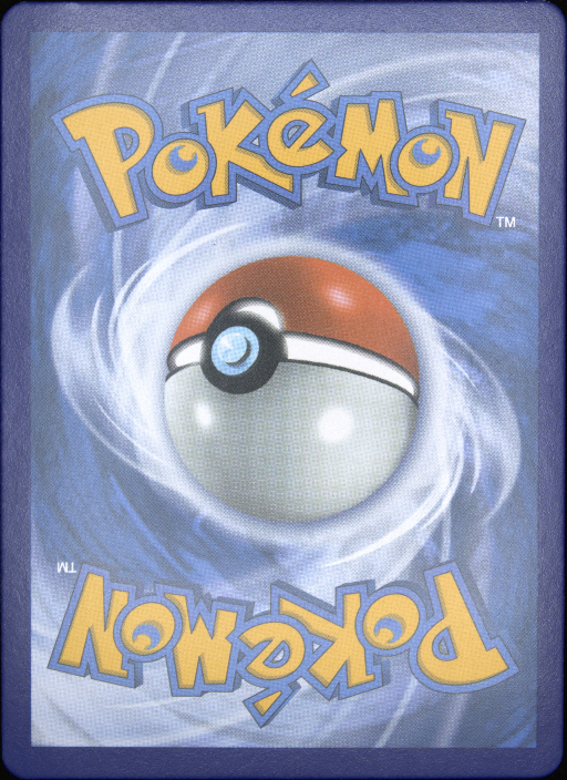 Graded card - back