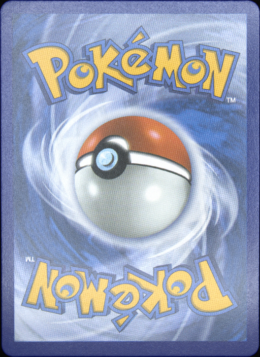 Graded card - back