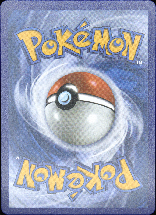 Graded card - back