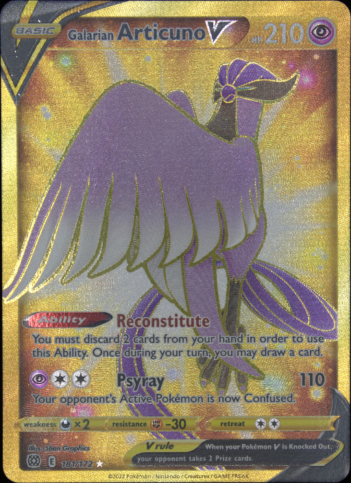 Graded card - front