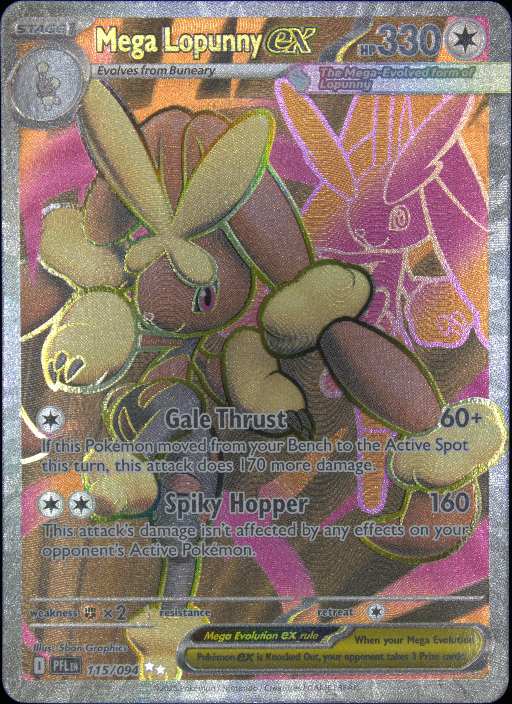 Graded card - front