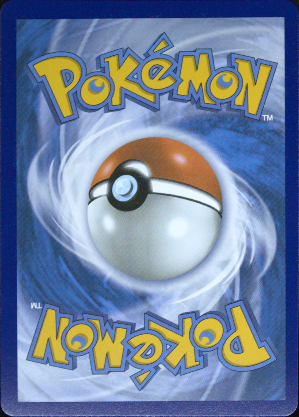 Graded card - back