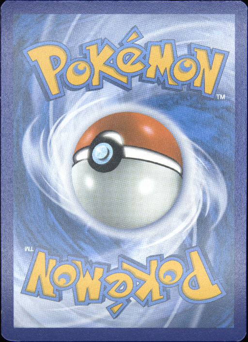 Graded card - back