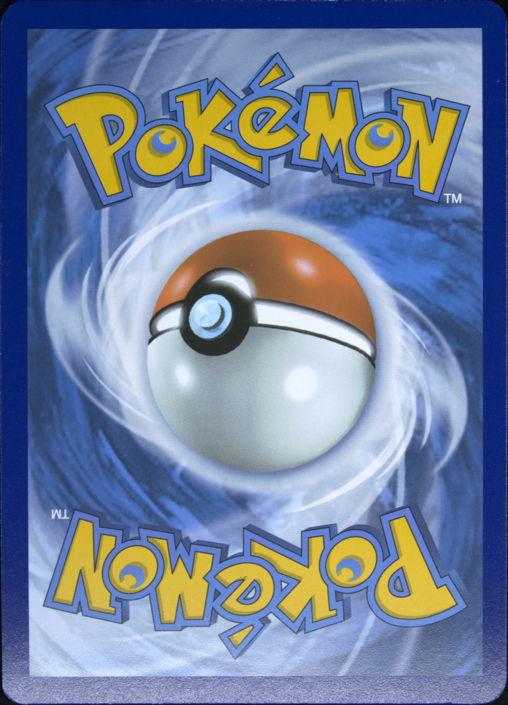 Graded card - back