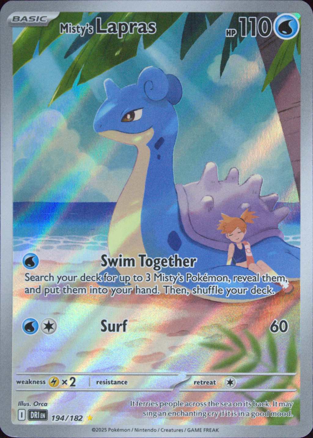 Graded card - front