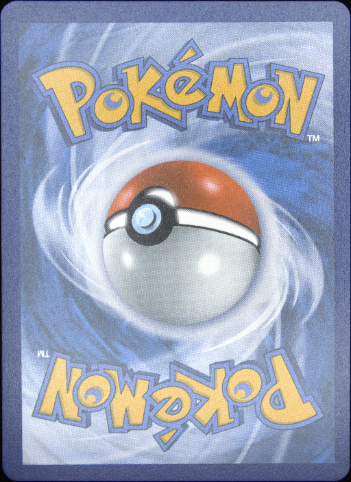 Graded card - back