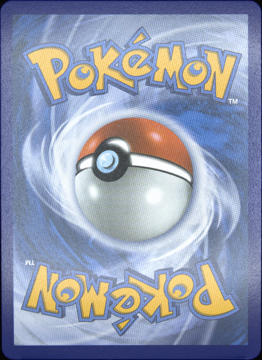 Graded card - back