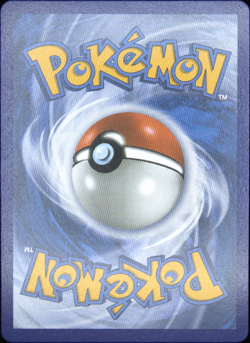 Graded card - back