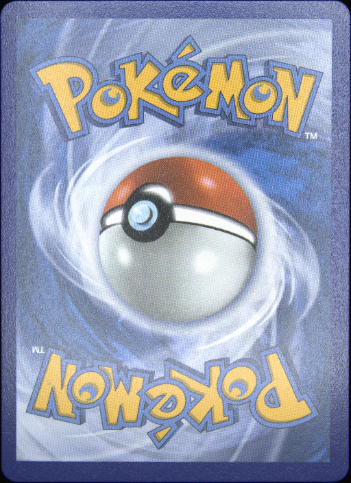 Graded card - back