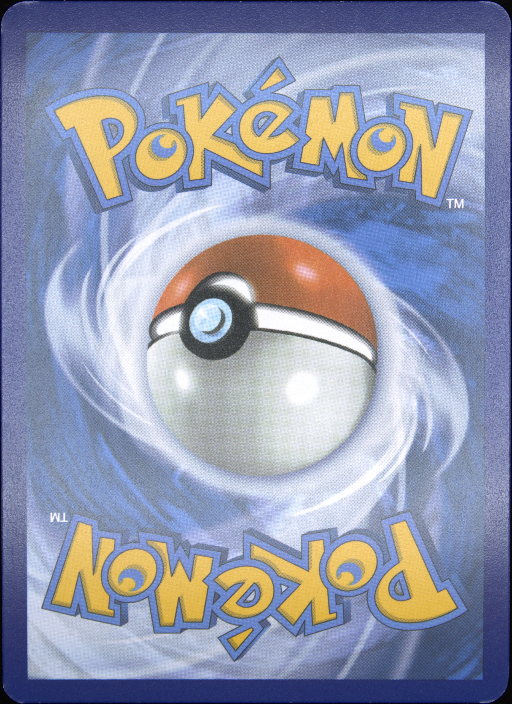Graded card - back