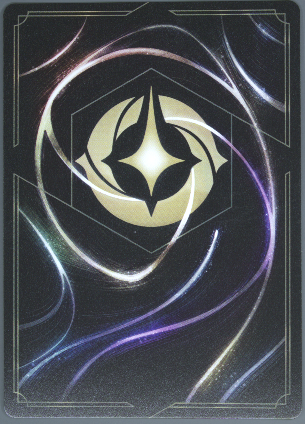 Graded card - back