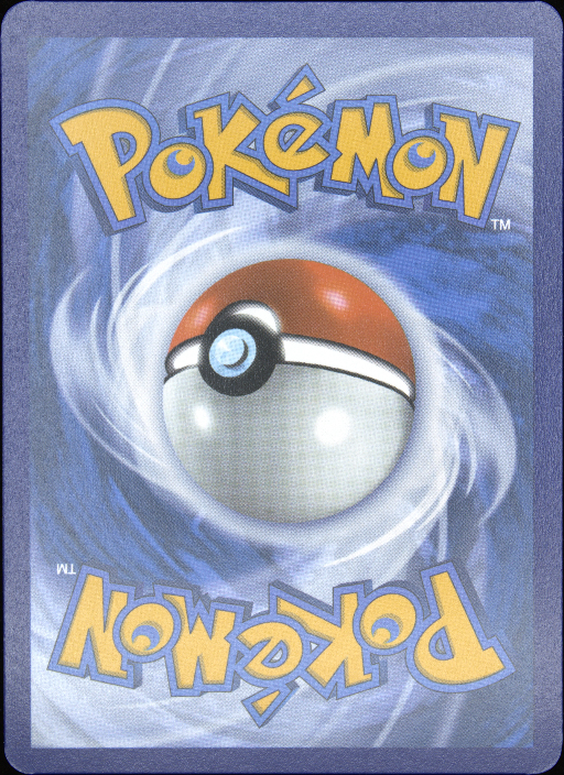 Graded card - back