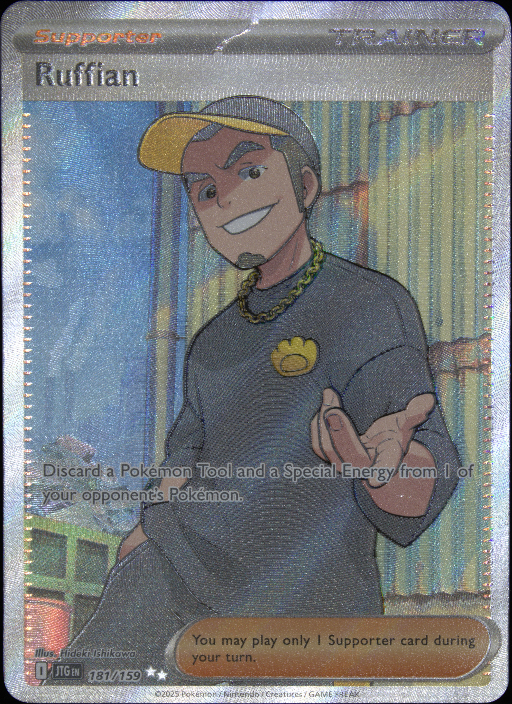 Graded card - front