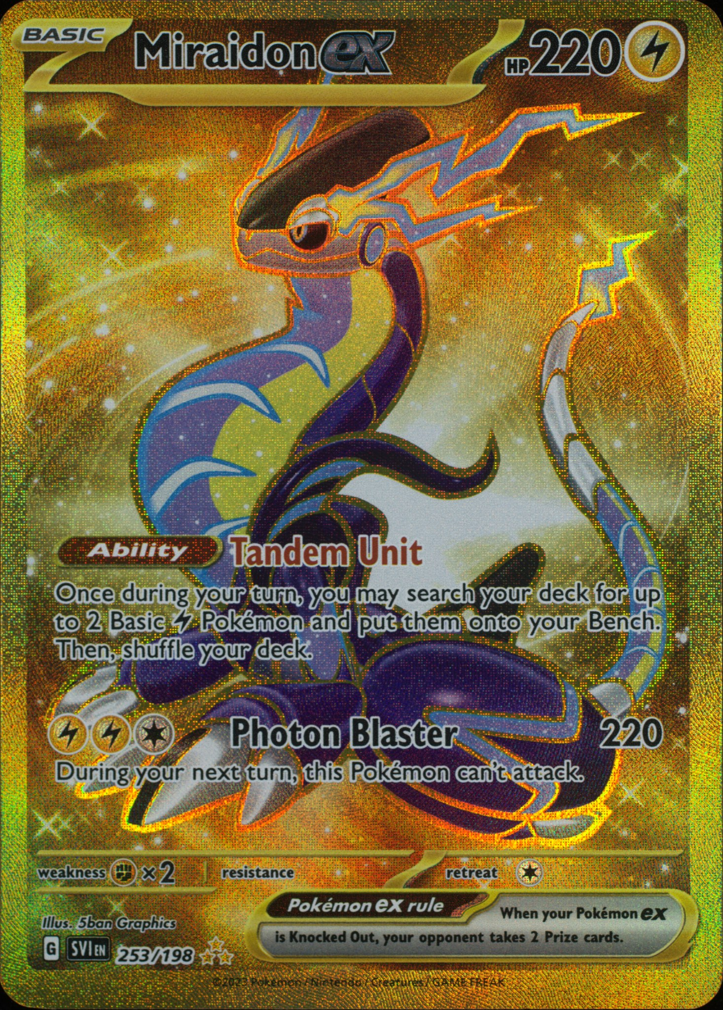 Miraidon ex front